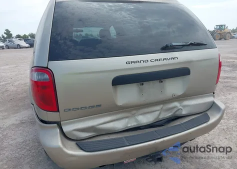 2006 Dodge Grand Caravan Se из США, поврежденный, VIN 1D4GP24R96B685792